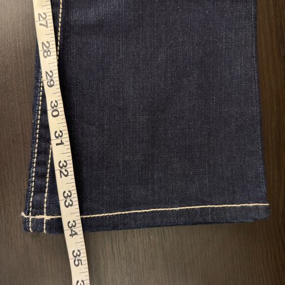 Rawkn Y2K Jeans Womens 28 Skull Studded Low Rise Denim Key Closet Skater Rocker - Picture 13 of 14